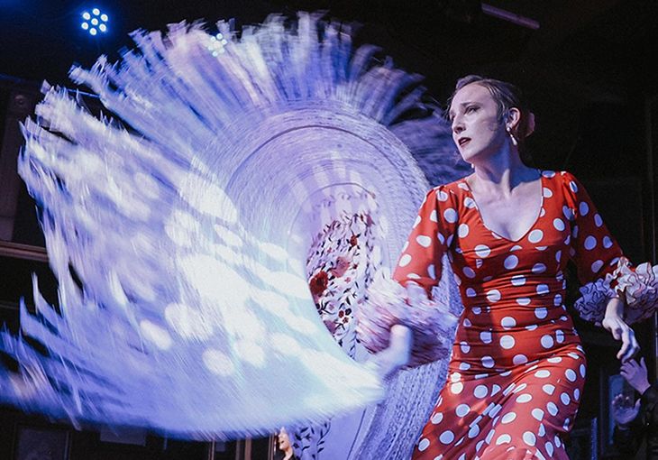 Main image from article Clara Checa: youth and flamenco dancing talent at Teatro Flamenco Granada